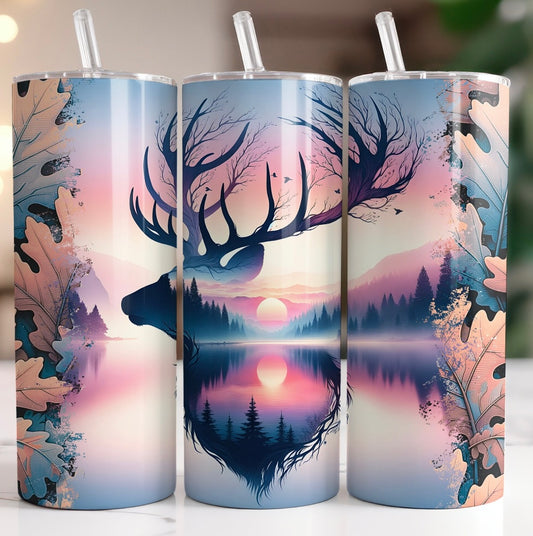 Sunset hunting tumbler