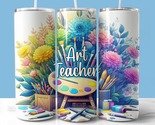 Art teacher tumbler