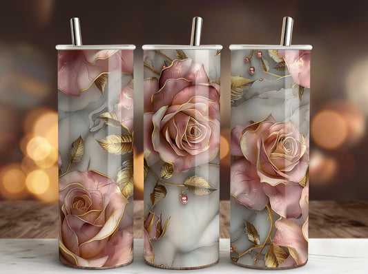 Rose tumbler