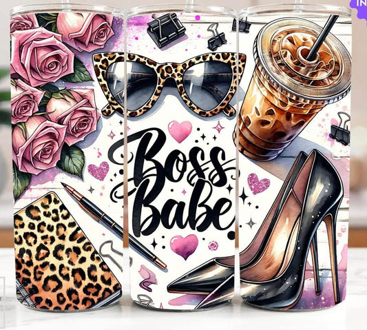 Boss babe tumbler