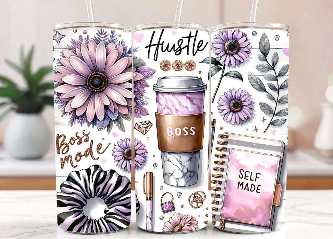 Hustle boss tumbler