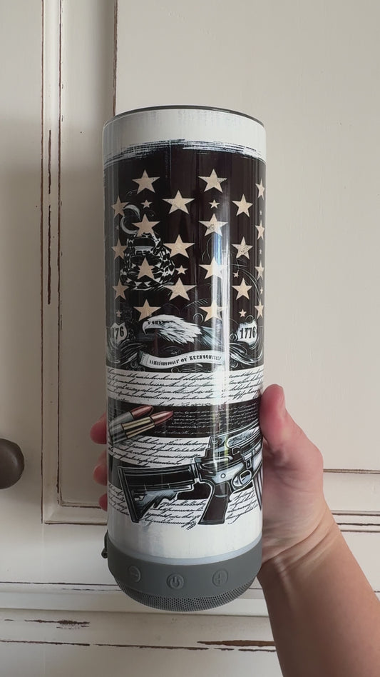 Black flag tumbler